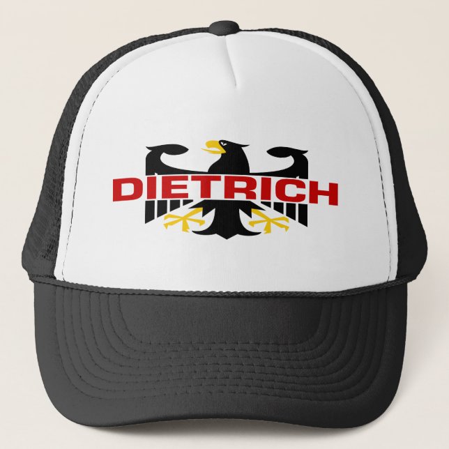 Casquette Nom de famille de Dietrich (Devant)