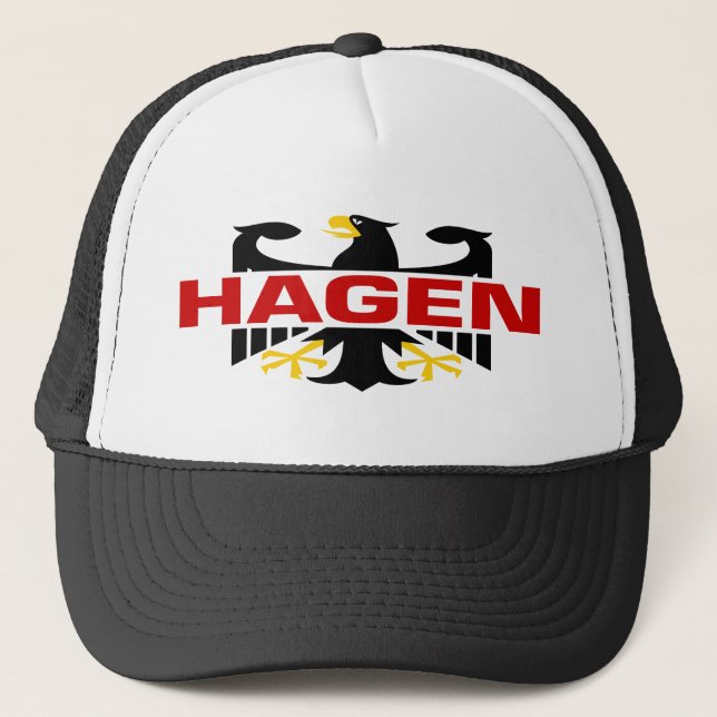 Casquette Nom de famille de Hagen (Devant)