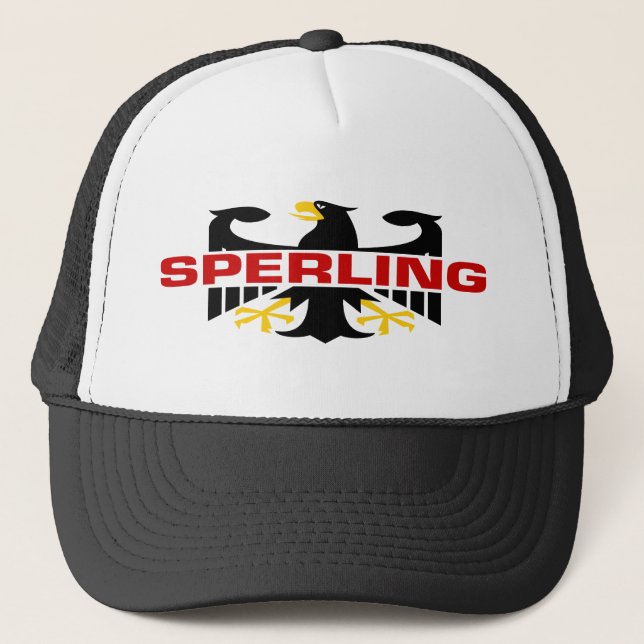Casquette Nom de famille de Sperling (Devant)