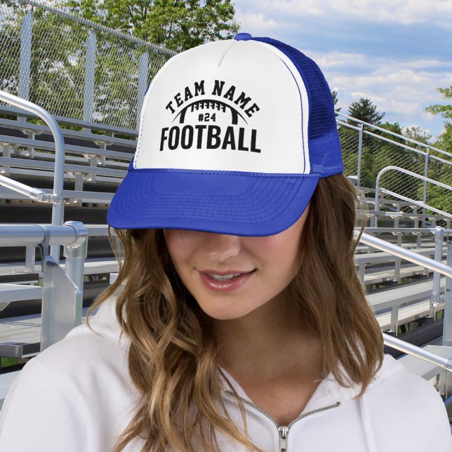 Casquette Nom de l'équipe de football personnalisée Royal Bl (Créateur téléchargé)