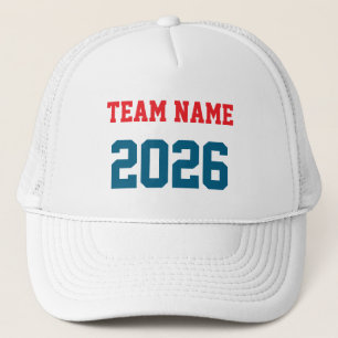 CASQUETTE NOM D'ÉQUIPE PERSONNALISÉ CADEAU PERSONNALISÉ 2026