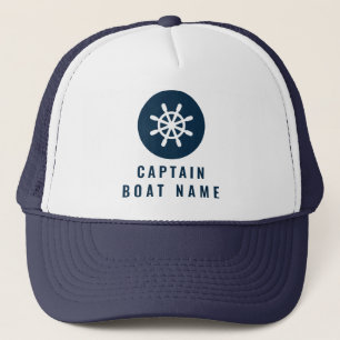 Casquette Nom du bateau Navires nautiques Roulettes