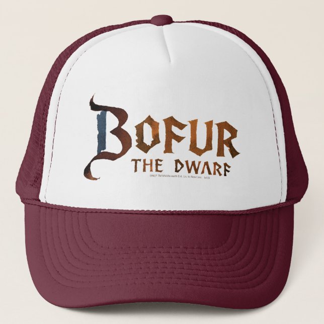Casquette Nom du bofur (Devant)
