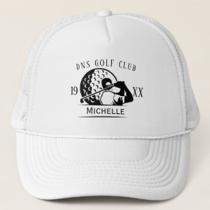 Casquette Nom du club de golf personnalisé Chapeau de camion