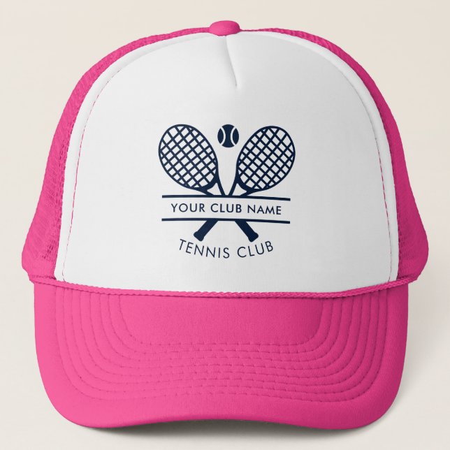 Casquette Nom du club Tennis Team Navy Blue Sports (Devant)