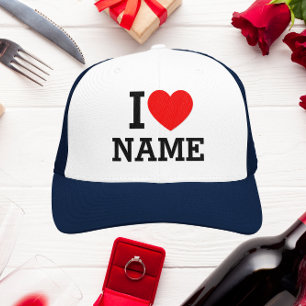 Casquette Nom du coeur