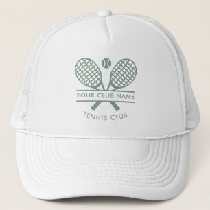 Casquette Nom du Country Club de Sport Icônes de Tennis Vert