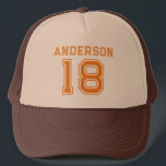 Casquette Nom du sport Numéro de votre joueur favori<br><div class="desc">Nom du sport Numéro Y notre Joueur favori</div>