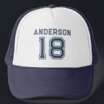 Casquette Nom du sport Numéro de votre joueur favori<br><div class="desc">Nom du sport Numéro Y notre Joueur favori</div>
