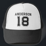 Casquette Nom du sport Numéro de votre joueur favori<br><div class="desc">Nom du sport Numéro Y notre Joueur favori</div>