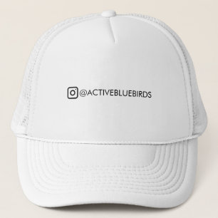 Casquette Nom Instagram personnalisé Chapeau de camion