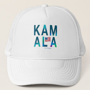 Casquette Nom KAMALA avec le drapeau américain