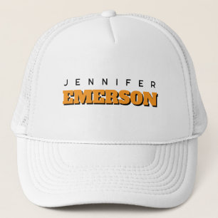 Casquette Nom moderne minimaliste professionnel simple