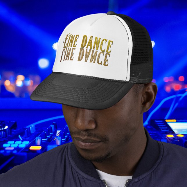 Casquette Nom or princesse de danse de ligne (Créateur téléchargé)