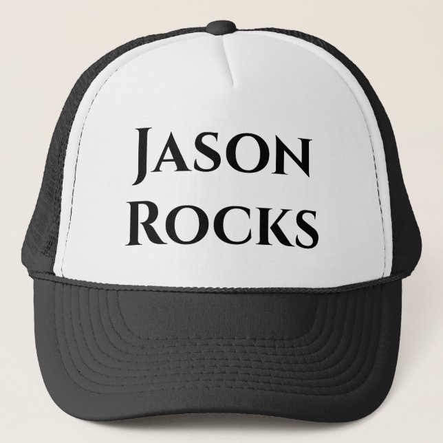 Casquette Nom Personnalisé (Devant)