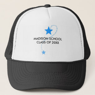 Casquette Nom personnalisé Brandon bleu, classe de, diplôme