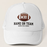 Nom personnalisé de conception du football,
