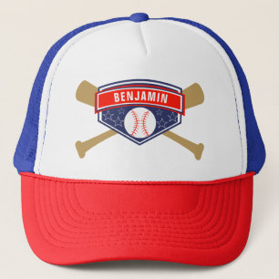 Casquette Nom personnalisé de la base-ball pour enfants