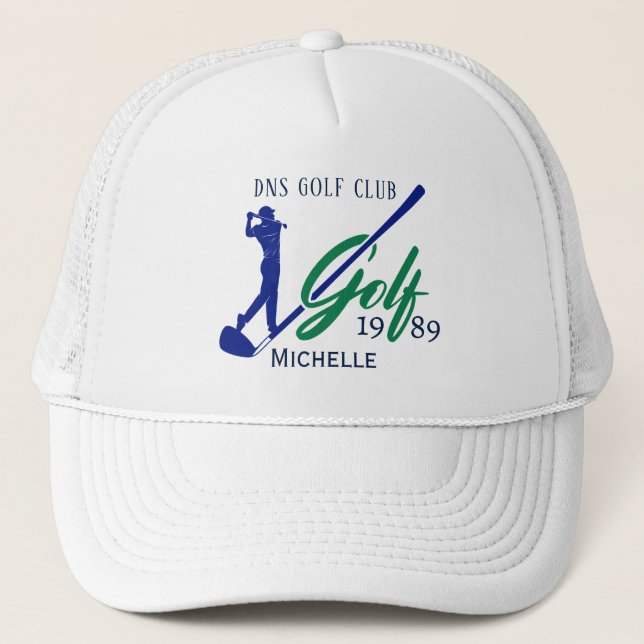 Casquette Nom personnalisé du club de golf (Devant)