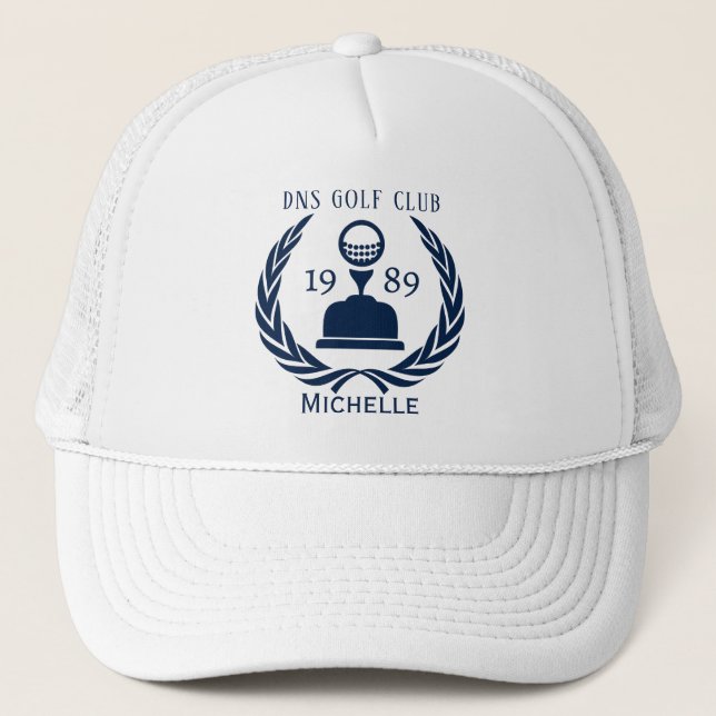 Casquette Nom personnalisé du club de golf (Devant)