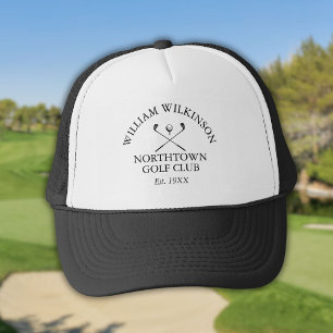 Casquette Nom personnalisé du membre du club de golf