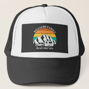 Casquette nom personnalisé famille vacances montagne Voyage
