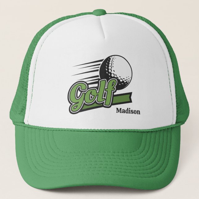 Casquette Nom personnalisé Golf (Devant)