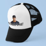 Casquette Nom personnalisé photo Customisé<br><div class="desc">Cette conception est également disponible sur d'autres modèles de téléphone. Choisissez Type de périphérique pour voir d'autres iPhone, Samsung Galaxy ou coques Google. Certains styles peuvent être modifiés en sélectionnant Style si c'est une option. Cette conception peut être personnalisée dans la zone fournie en modifiant la photo et/ou le texte....</div>