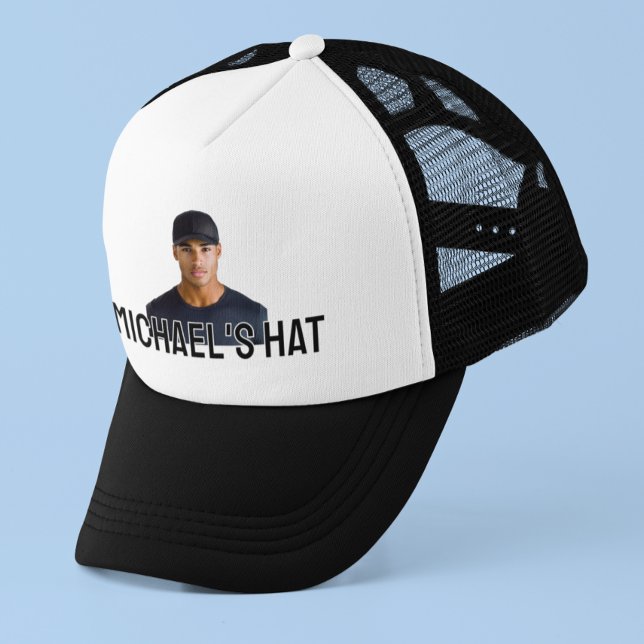 Casquette Nom personnalisé photo Customisé (Créateur téléchargé)