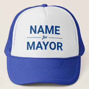 Casquette Nom personnalisé pour l'élection de texte person
