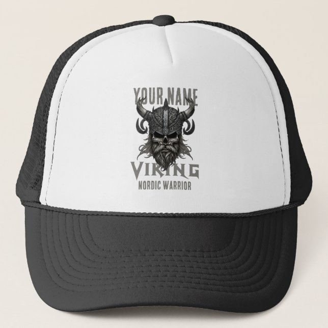 Casquette NOM personnalisé Viking Warrior Heritage (Devant)