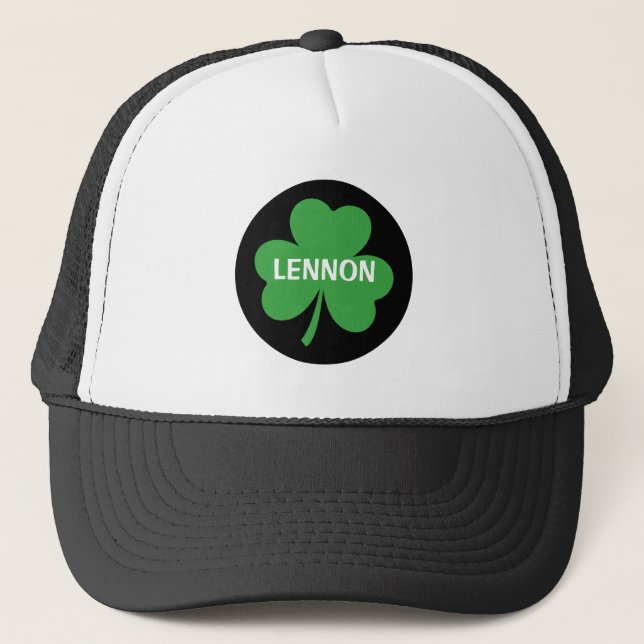 Casquette Nom Trèfle Vert (Devant)
