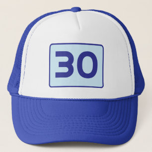 Casquette Nombre personnalisable Limite de vitesse d'âge per