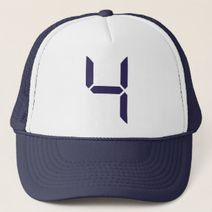 Casquette Nombre - quatre - 4