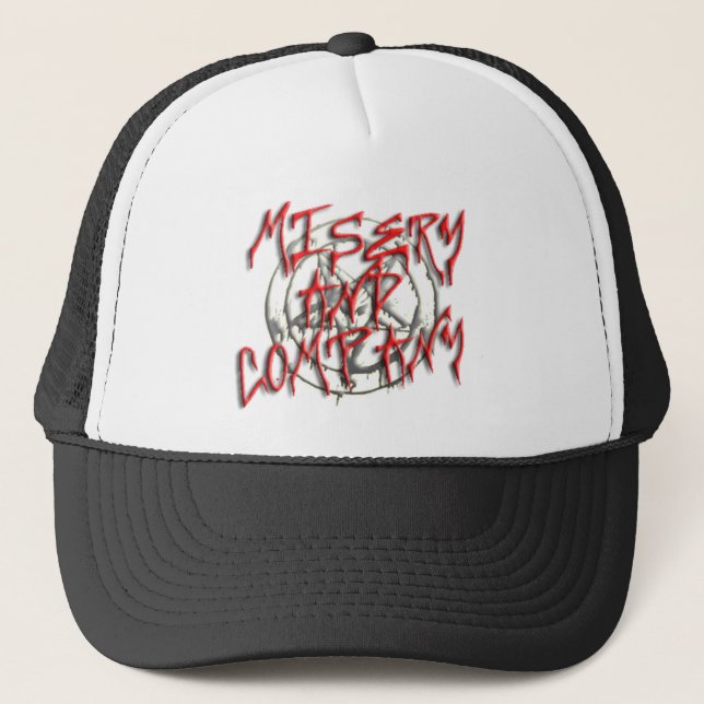 Casquette nommé de logo de bande (Devant)