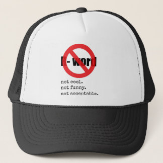 Casquette non utilisant le R-mot