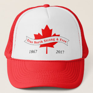 Casquette Nord vrai du Canada fort et libre