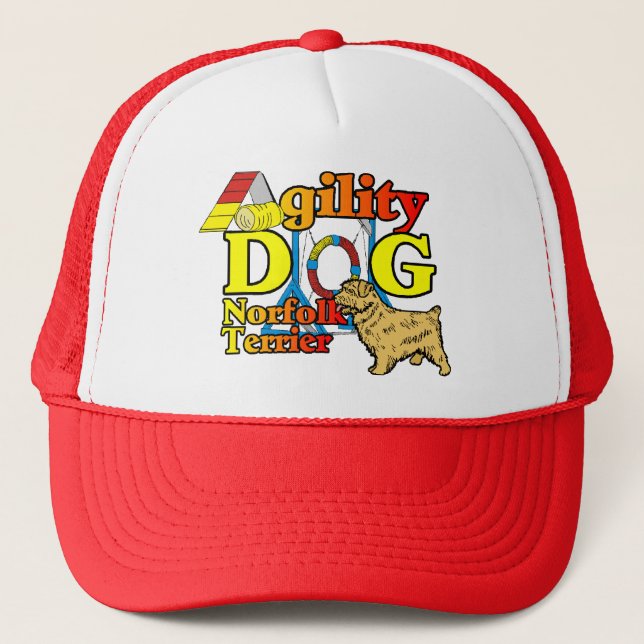 Casquette Norfolk_Terrier_Agilité (Devant)