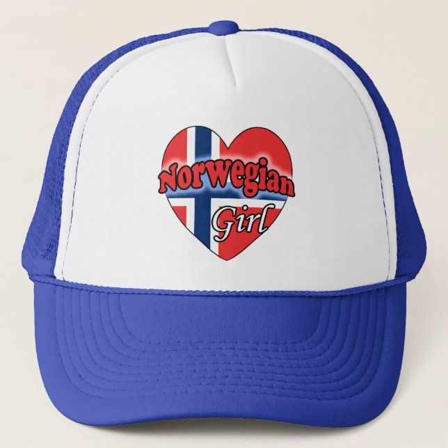 Casquette Norwegian Girl (Devant)