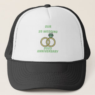 Casquette Notre 25 anniversaire mariage