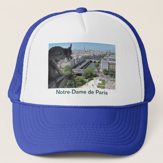 Casquette : Notre-Dame de Paris - gargouille (Devant)