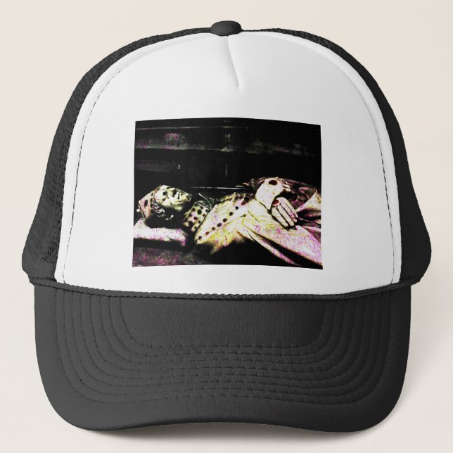 Casquette Notre Dame Statue Grunge (Devant)