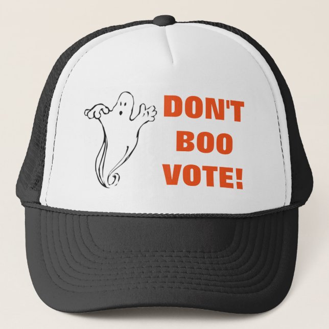 Casquette N'oublie pas de voter ! - 2 chapeau de camion (Devant)