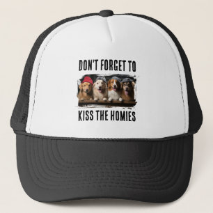 Casquette N'oublie pas d'embrasser les potes Photo de compag