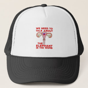 Casquette Nous devons parler de l'éléphant dans le ventre