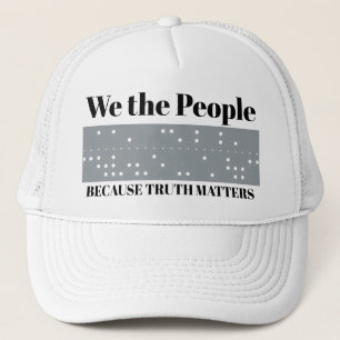 Casquette Nous le Peuple Parce que la Vérité Compte ITA2 Cod