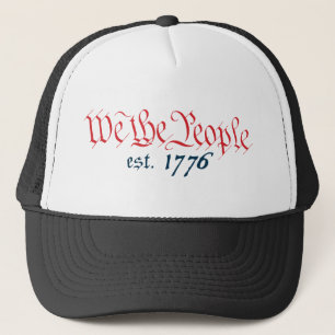 Casquette Nous l'est de personnes. 1776