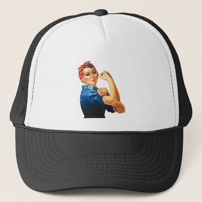 Casquette Nous pouvons le faire Rosie le pouvoir des femmes  (Devant)