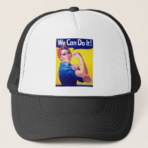 Casquette Nous pouvons le faire Rosie le Riveter