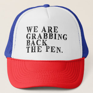 Casquette Nous récupérons le stylo